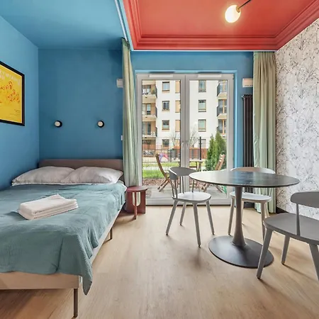 Apartamento Colorful Apt Close To The Center Great Location Varsovia